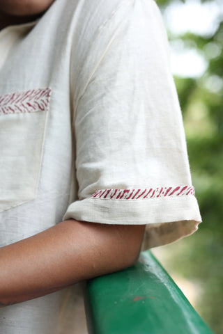 After The Fire Hanspun Handwoven Cotton Shirt